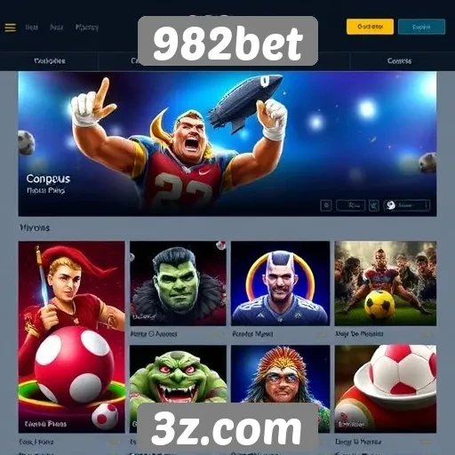 Análise das opções de jogos no site 982bet