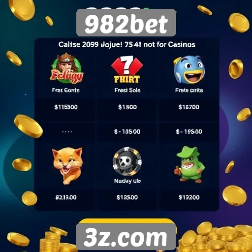Análise das ofertas de jogos disponíveis no 982bet